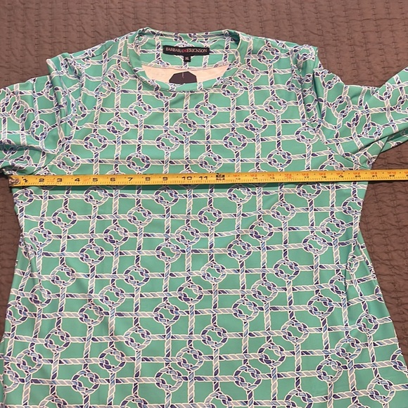 NWT Barbara Erickson Nautical Knots Long Sleeve Crew Neck Top - XL - Picture 5 of 8